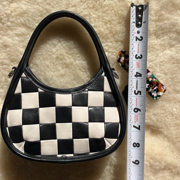 COACH BAG - Mini Ergo - Checkered Leather - Picture 8 of 14